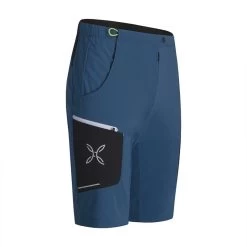 MONTURA BERMUDA UOMO BRICK 83 BLU -Montura 98401856 134 bermuda uomo arram brick