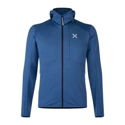 MONTURA PILE UOMO HOODY FULL ZIP CRISTAL